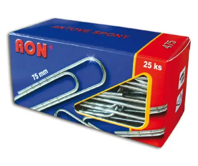 Spony aktové RON 75mm 25ks