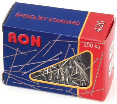 Špendlíky RON 430 niklované
