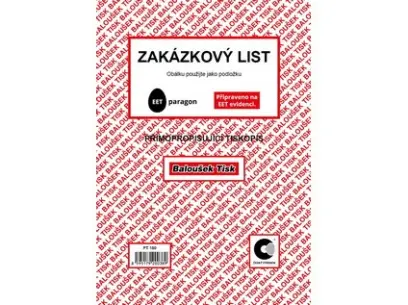 Listy zakázkové A5 SP