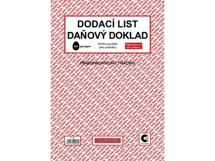 Dodací listy A4 SP