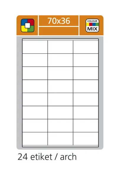 Etikety samolepicí Print 70x36mm 100ks