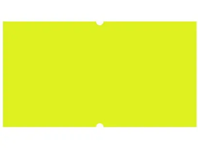 Etikety cenové 22x12 mm žluté COLA 1250 etiket