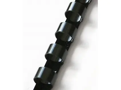 Kroužky plastové 8 černé 100 ks