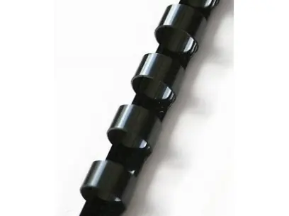 Kroužky plastové 14 černé 100 ks