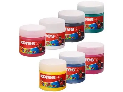 Barvy prstové 7 barev 30 ml