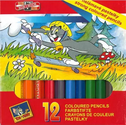 Pastelky 12 krátké 3622