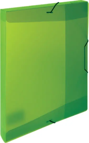 Box s gumou Opaline zelený