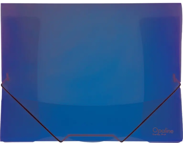 Mapa tříklopá Opaline modrá