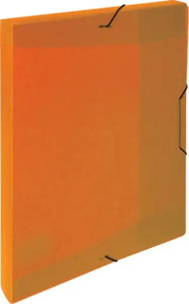 Box s gumou Opaline oranžový