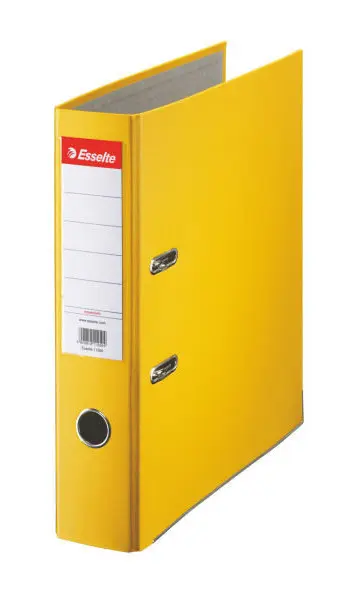 Pořadač pákový Economy žlutý 75mm