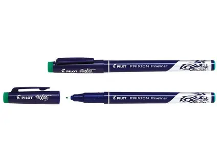 Liner Pilot FriXion Fineliner zelený