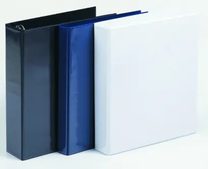 Pořadač katalogový s přední a hřbetní kapsou D25 40 mm 230 listů bílý