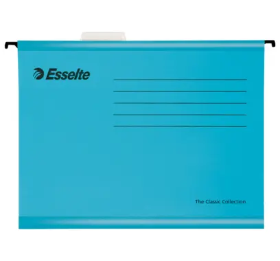 Závěsné desky Esselte Classic modré