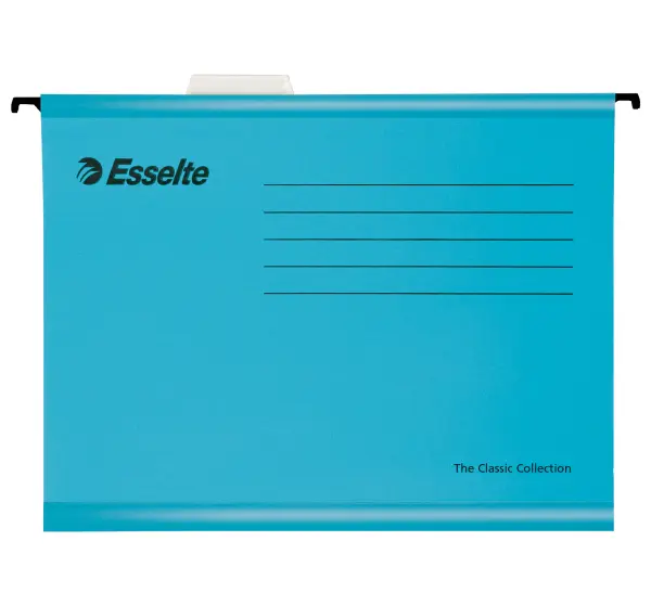 Závěsné desky Esselte Classic modré