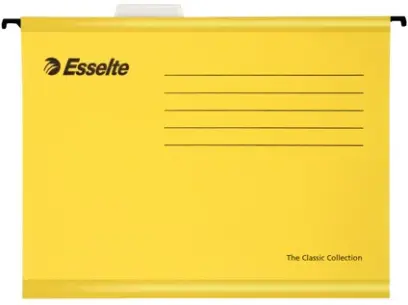 Desky Pendaflex žluté 25 ks závěsné