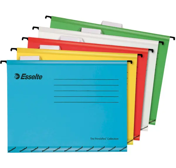 Závěsné desky Esselte Classic mix barev