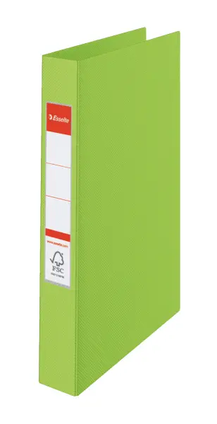 Pořadač kroužkový plastový Esselte VIVIDA zelený 4 kroužky