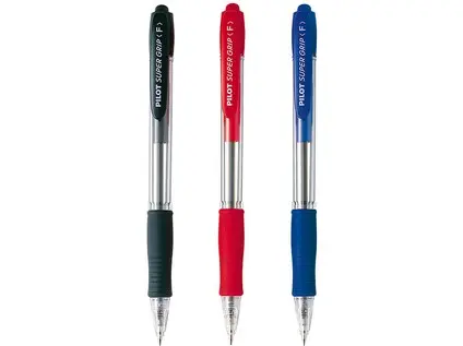 Kuličkové pero BPGP10RF červené Super Grip