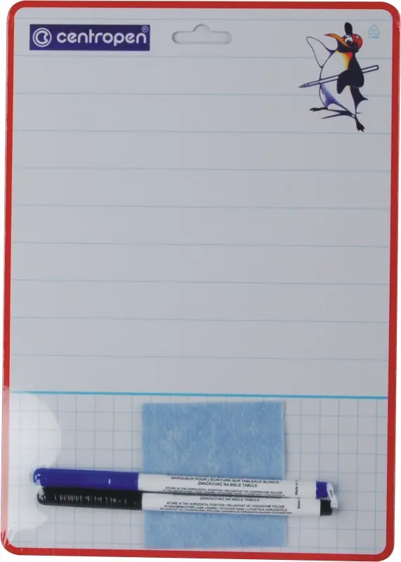 Tabulka 7779 stíratelná A4 s rastrem vč. popisovače 2709