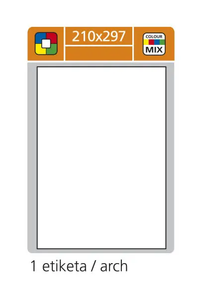 Etikety samolepicí Print 210x297mm 100ks