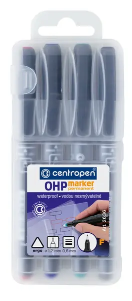 Popisovač 2636 OHP Permanent sada 4ks