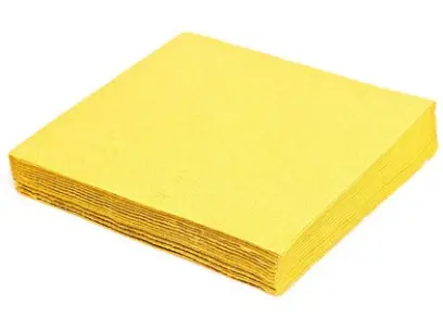 Ubrousky 33x33 cm barevné žluté 20 ks