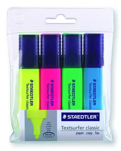 Zvýrazňovač Top Star 364 sada 4ks