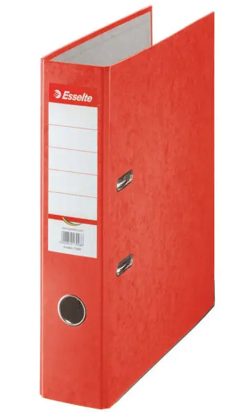 Pořadač pákový Rainbow červený 75mm