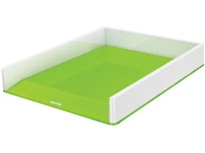 Zásuvka na spisy Leitz Wow dvoubarevná zelená