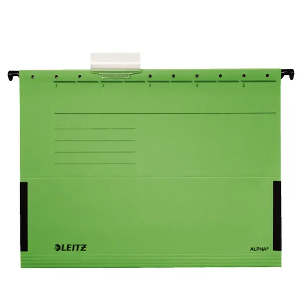 Závěsné desky Alpha s bočnicemi zelené