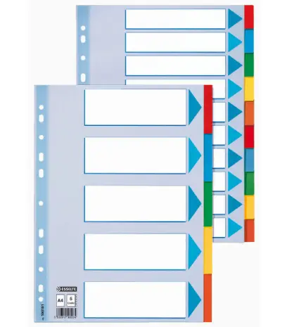 Rejstřík kartonový 5