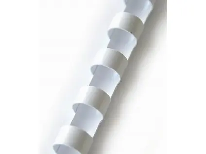 Kroužky plastové 25 bílé 50 ks