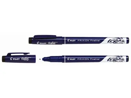 Liner Pilot FriXion Fineliner černý