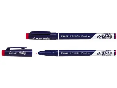 Liner Pilot FriXion Fineliner červený