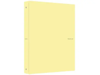 Pořadač 2 kroužkový 40 mm Pastelini žlutý