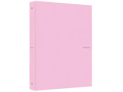 Pořadač 2 kroužkový 40 mm Pastelini růžový