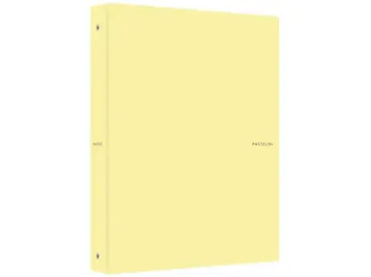 Pořadač 4 kroužkový 40 mm Pastelini žlutý