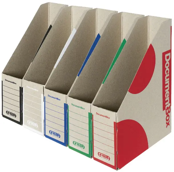 Stojan na časopisy Emba modrý