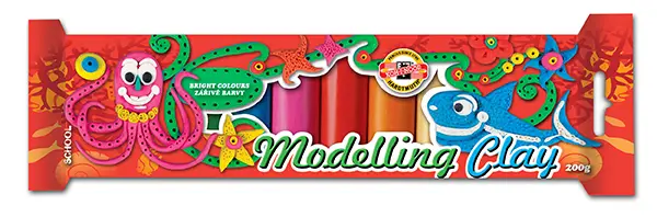 Plastelína 10 barev 260 g