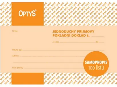 PPD jednoduchý A6 NCR (100 listů)