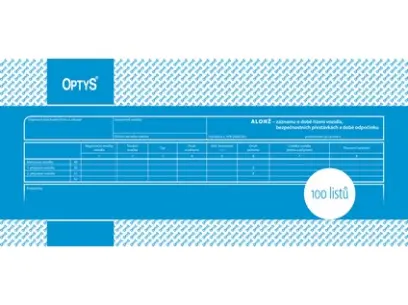 Alonž - kopie zázn. prov. nákl. vozidla 30x14 (100 listů)