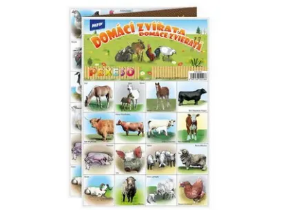 Pexeso MFP Domácí zvířata
