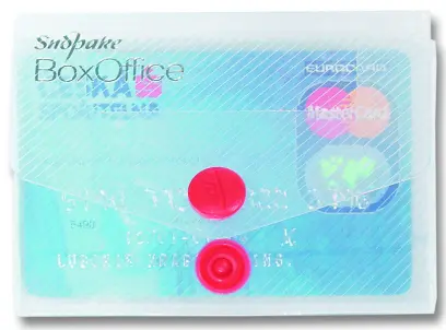 Krabička na vizitky s drukem