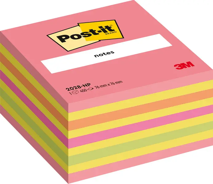 Samolepicí blok 2028 NP/2028 NB odstíny růžové