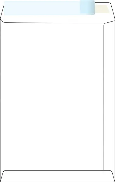 Obálky obchodní B4 250x353mm s krycí páskou 250ks