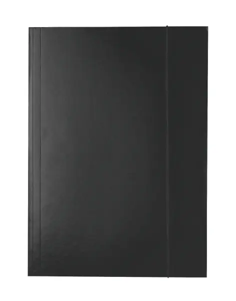 Mapa odkládací tříklopá lesklá černá