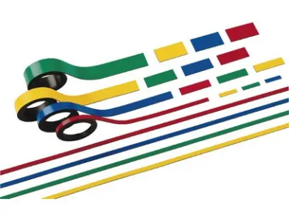 Páska magnetická 10 mm x 1 m žlutá 2 ks