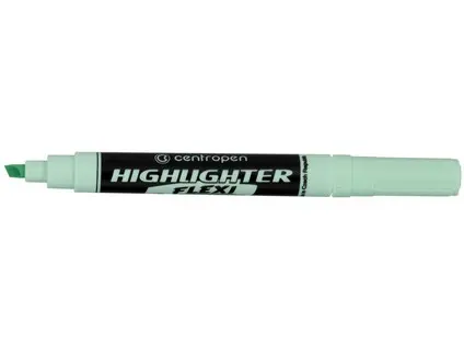 Zvýrazňovač 8542 Flexi pastel zelený