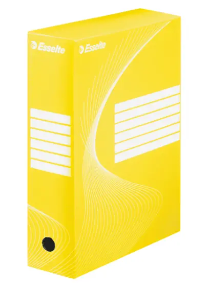 Archivační krabice 100 žlutá