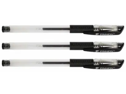 Pero gelové Fandy černé